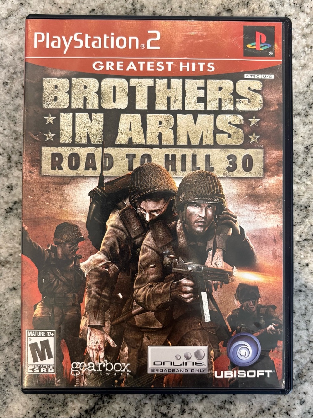 Brothers in Arms: Road to Hill 30 (Sony PlayStation 2, 2005) PS2 CIB Complete